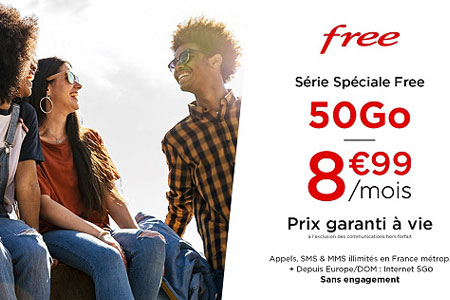 Forfait Vente privée Free Mobile