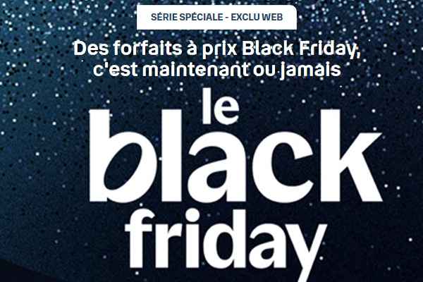 Le Black Friday de Bouygues Telecom est arrivé : trois forfaits mobiles B&You à prix cassés !