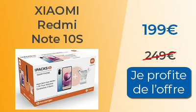 French Days : Xiaomi Redmi Note 10S à 199?