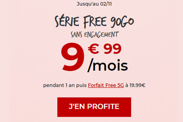 Forfait Free : Une nouvelle série limitée à moins de 10€ est arrivée par surprise !