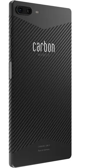 Carbon mobile carbon M1 Mk II dos angle 