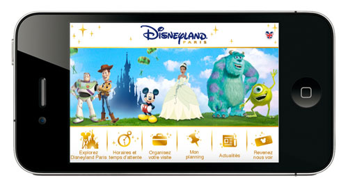 Disneyland Paris lance son application iPhone