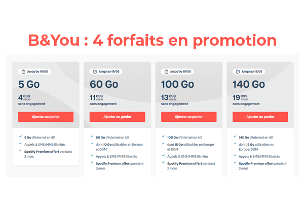 Profitez des nouvelles offres promotionnelles chez Bouygues Telecom !