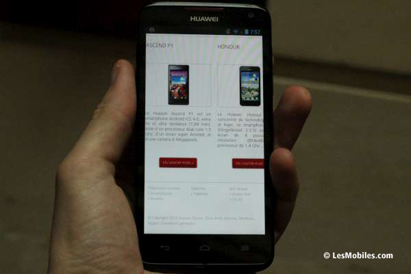 Huawei Ascend D1 Quad XL : définition