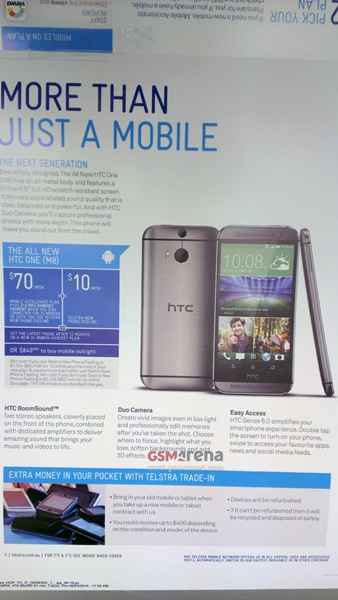 All New HTC One : une brochure décrit les principales fonctionnalités liées au double appareil photo