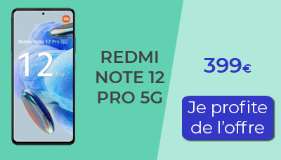 promo Xiaomi REDMI NOTE 12 5G
