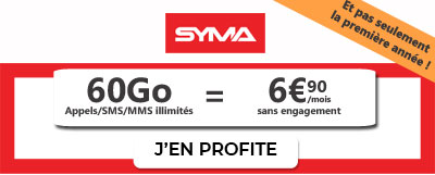 promo Syma 60Go