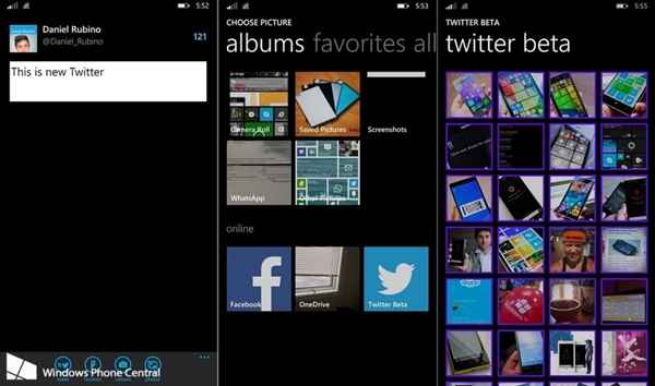 Twitter prépare une nouvelle application pour le lancement de Windows Phone 8.1