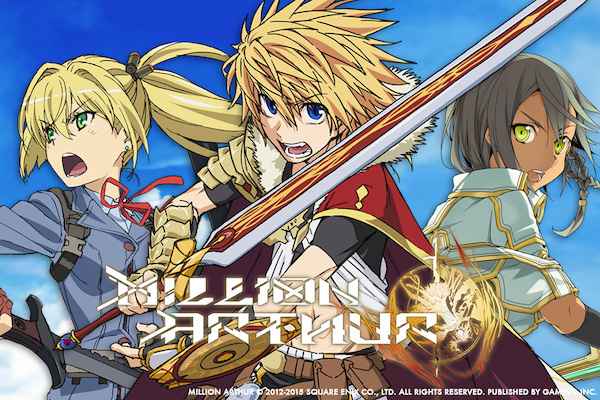 Million Arthur : le jeu de cartes à collectionner de Square-Enix débarque sur Android