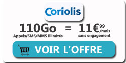 promo forfait 110Go 