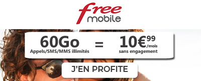 Free Forfait 60 Go à 10.99?