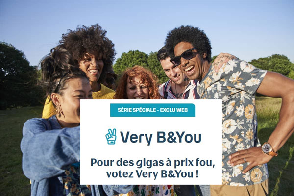 Bouygues met le paquet : nouvelles promotions Very B&You pas chères sur ses forfaits mobiles