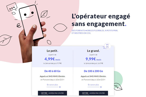 De nouvelles promotions sur les forfaits mobiles Prixtel dès 4.99€ !