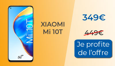 Xiaomi Mi 10T en promotion chez RED by SFR à 349?