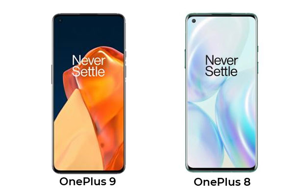 OnePlus 9 contre OnePlus 8, quelles sont les différences ?