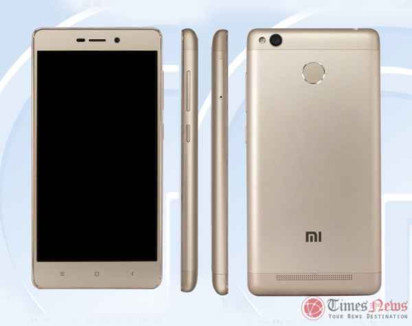 Xiaomi Redmi 3 : la déclinaison allégée apparaît chez TENAA