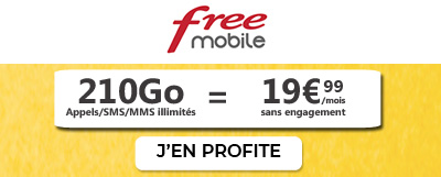 forfait Free 210