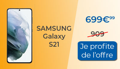 Soldes : Samsung Galaxy S21 en promotion