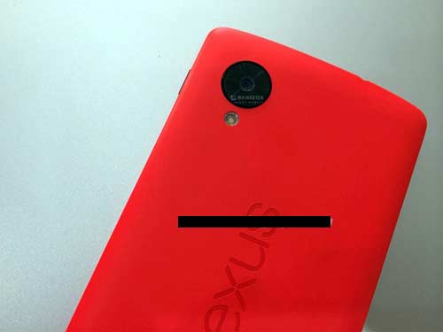 Google Nexus 5 : un modèle rouge aperçu au Vietnam