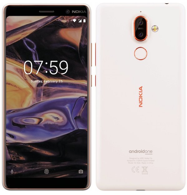 Nokia 7 Plus Evleaks