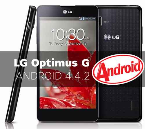 LG Optimus G : une mise à jour vers Android 4.4.2 KitKat est prévue à l'été