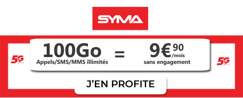 Forfait Syma 100Go 5G