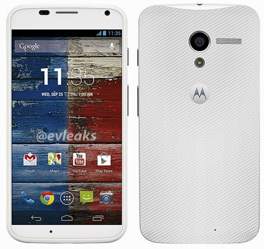 Motorola Moto X blanc