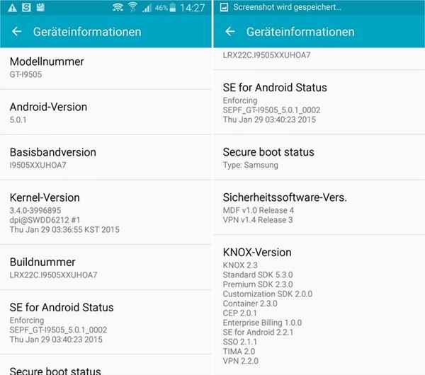 Samsung Galaxy S4 : Lollipop arrive en Allemagne