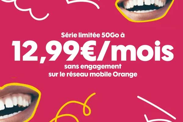 Nouvelles promotions chez SOSH : deux forfaits mobiles 50Go et 100Go à prix cassés !