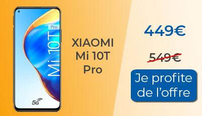 Xiaomi Mi 10T pro en promo chez RED by SFR
