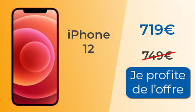 L'iPhone 12 est moins cher chez RED by SFR