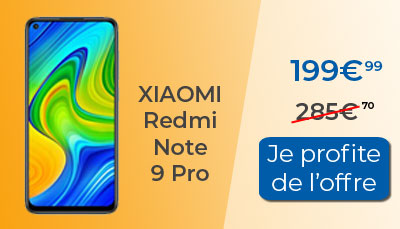 Soldes : Xiaomi Redmi Note 9 Pro à moins de 200?