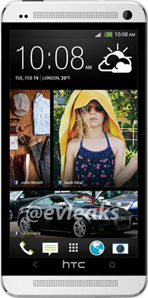 EvLeaks frappe encore avec une photo presse de l'HTC One, ex-HTC M7