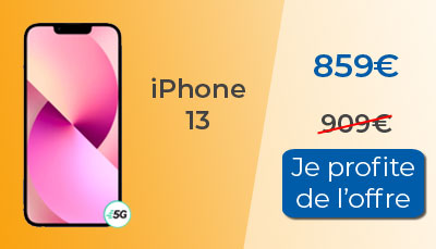 L'iPhone 13 est moins cher chez RED by SFR