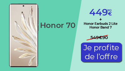 Honor 70 promo pâques