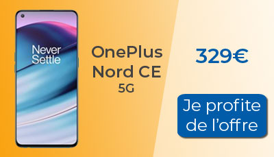 OnePlus Nord CE dispobible chez Amazon à 329?