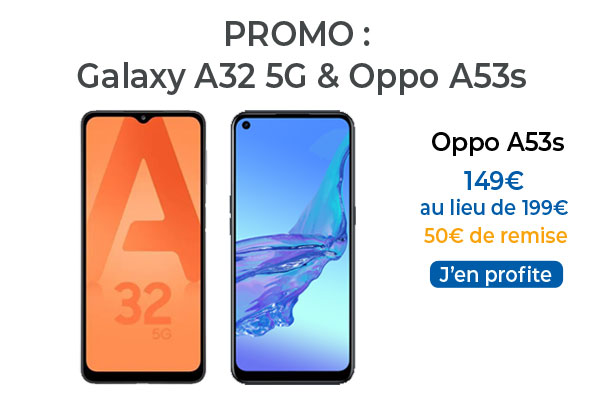 Bons Plans : où acheter le Samsung Galaxy A32 5G et l’Oppo A53s au meilleur prix ?