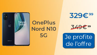 OnePlus Nord N10 5G avec 20? de remise