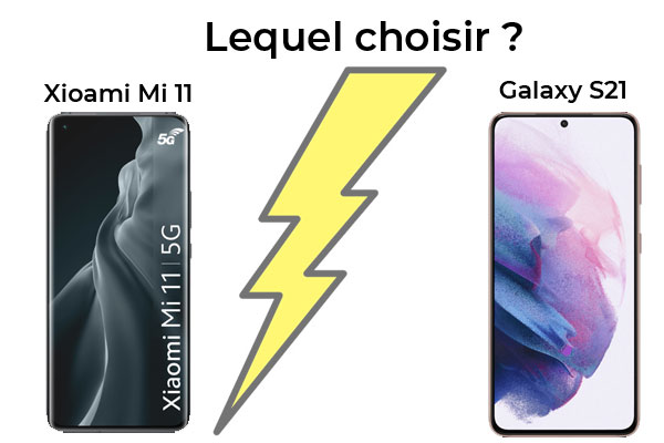 Xiaomi Mi 11 contre Samsung Galaxy S21, lequel est le meilleur ?