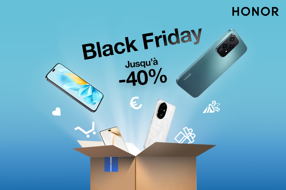 Promos Black Friday et Cyber Monday smartphones Honor