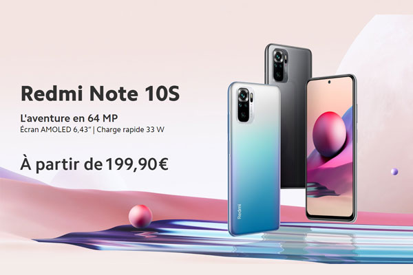 Nouveauté : le Xiaomi Redmi Note 10s est disponible, où l’acheter et à quel prix ?