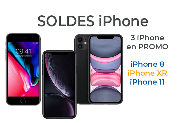 Soldes dernier jour pour des promotions exceptionnelles sur les iPhone d’Apple