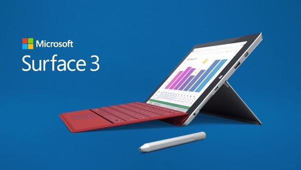 Microsoft dévoile la Surface 3, variante plus compacte et allégée de la Surface Pro 3