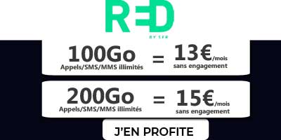 promos BIG RED 100Go et 200Go