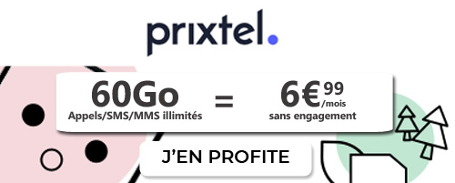 Forfait Prixtel 60Go