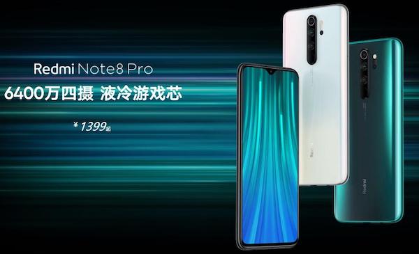 Le Xiaomi Redmi Note 8 Pro avec APN 64 mégapixels est officiel