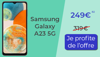 CTA Samsung A23 5G promo
