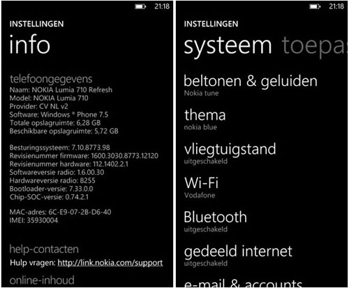 Nokia Lumia 710 et Lumia 800 : le partage de connexion 3G avec la prochaine mise à jour Windows Phone Refresh (Tango) ?