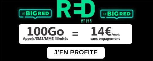 Forfait RED 100Go BIG RED