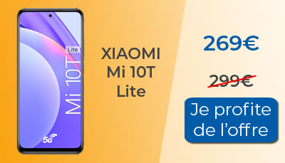 Xiaomi Mi 10T Lite en promotion chez Boulanger